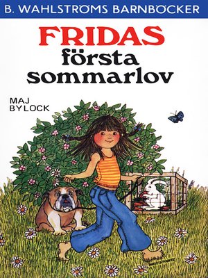 cover image of Fridas första sommarlov